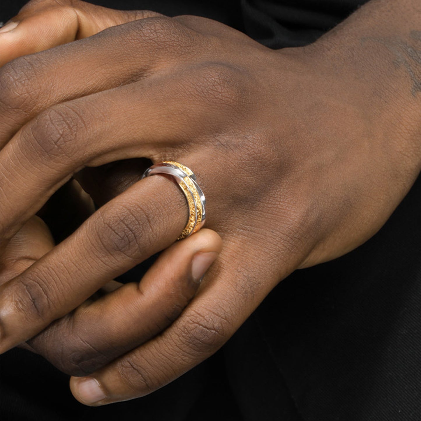 S925 Sterling Silver Cross Ring(RI-GR-004)