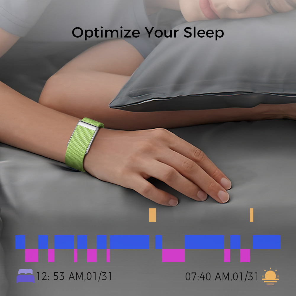 Smart Loop 5.0 Health & Fitness Tracker(Light Green)