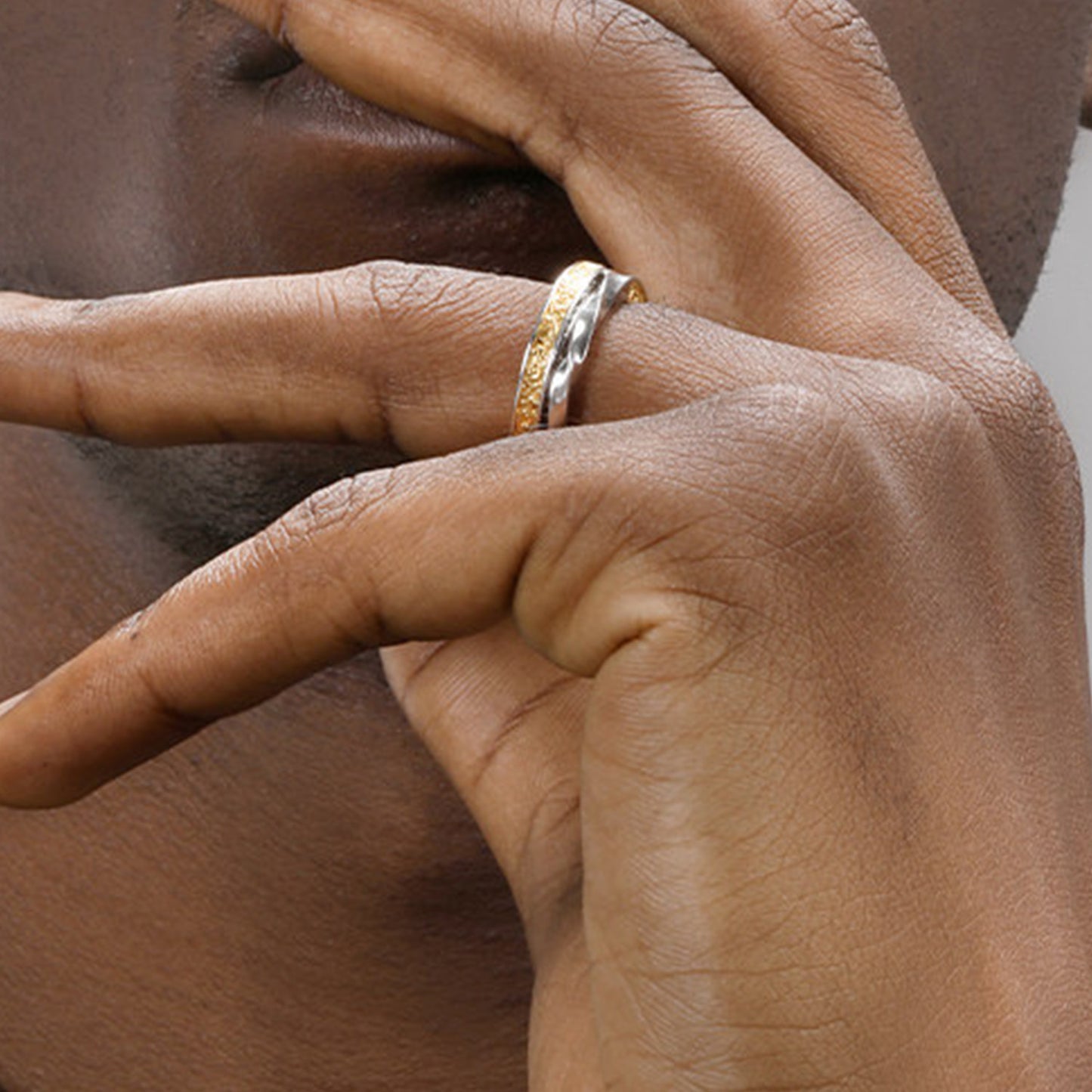 S925 Sterling Silver Cross Ring(RI-GR-004)