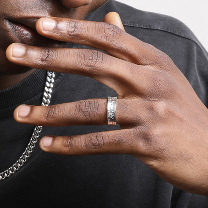 S925 Sterling Silver Cross Ring(RI-GR-002)