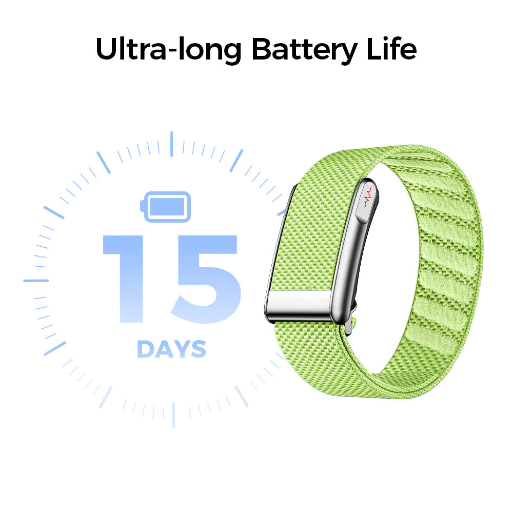 Smart Loop 5.0 Health & Fitness Tracker(Light Green)