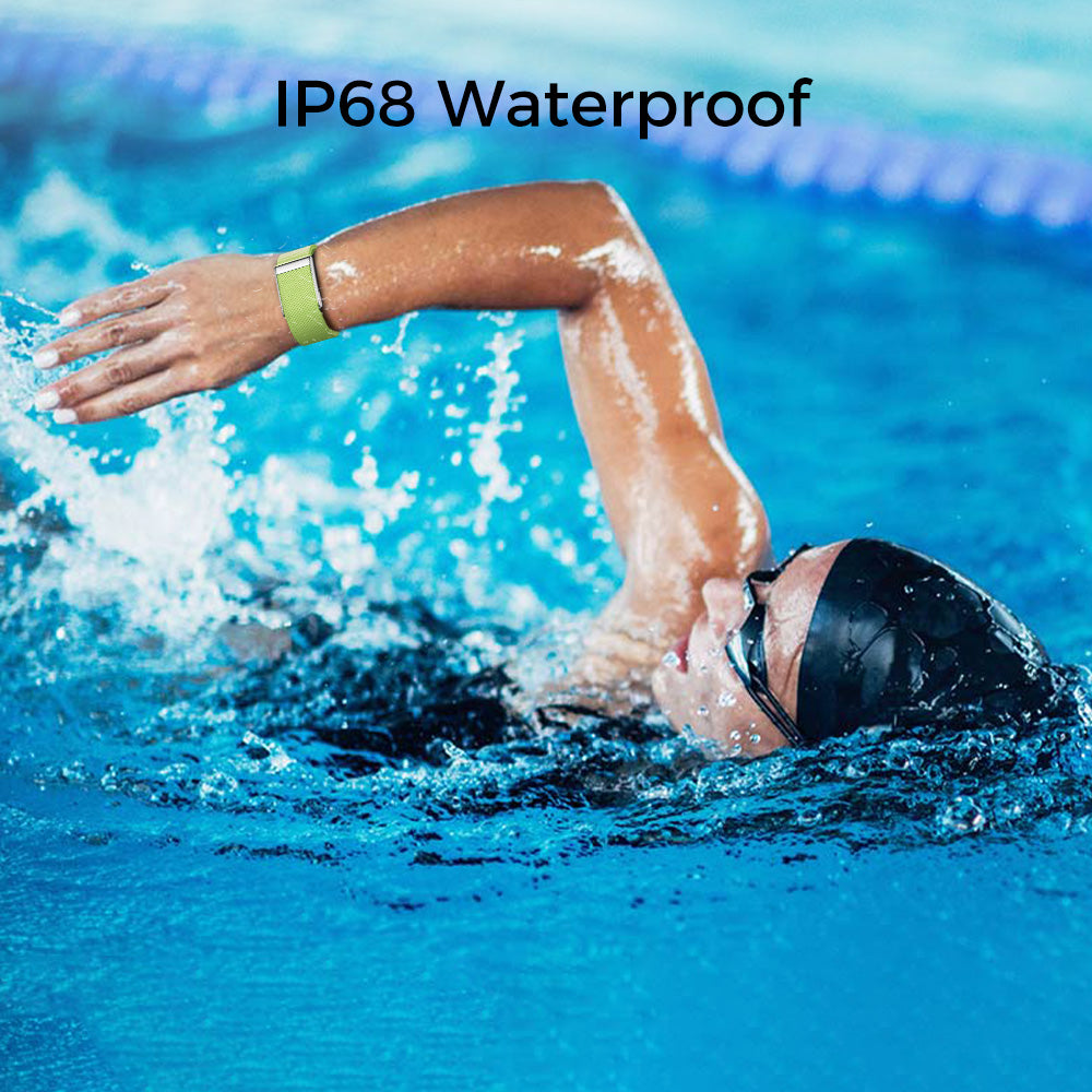 Smart Loop 5.0 Health & Fitness Tracker(Light Green)