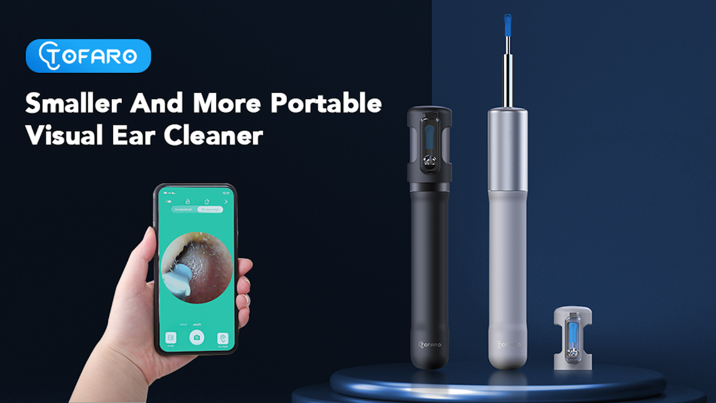 TOFARO-Smaller and More Portable Visual Ear Cleaner