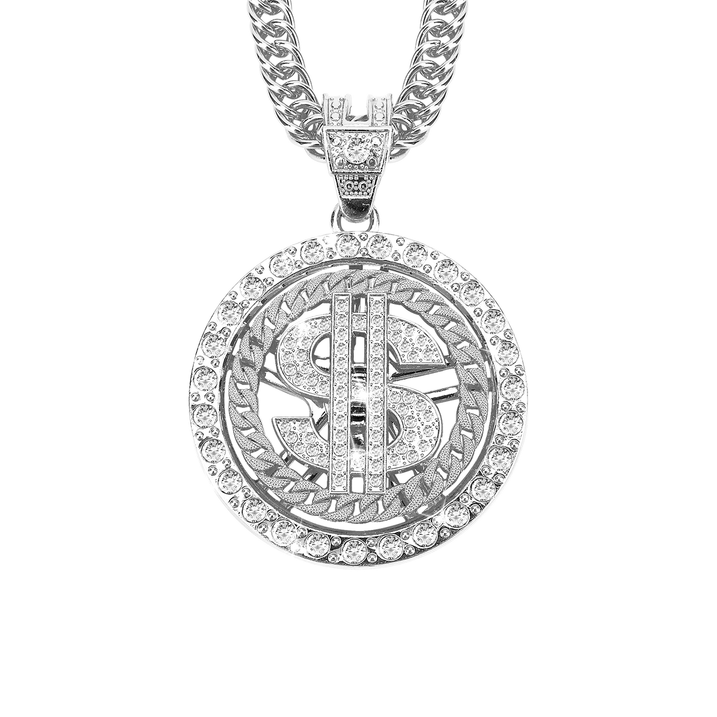 Gold Chain with Dollar Sign(NE-DC-001)